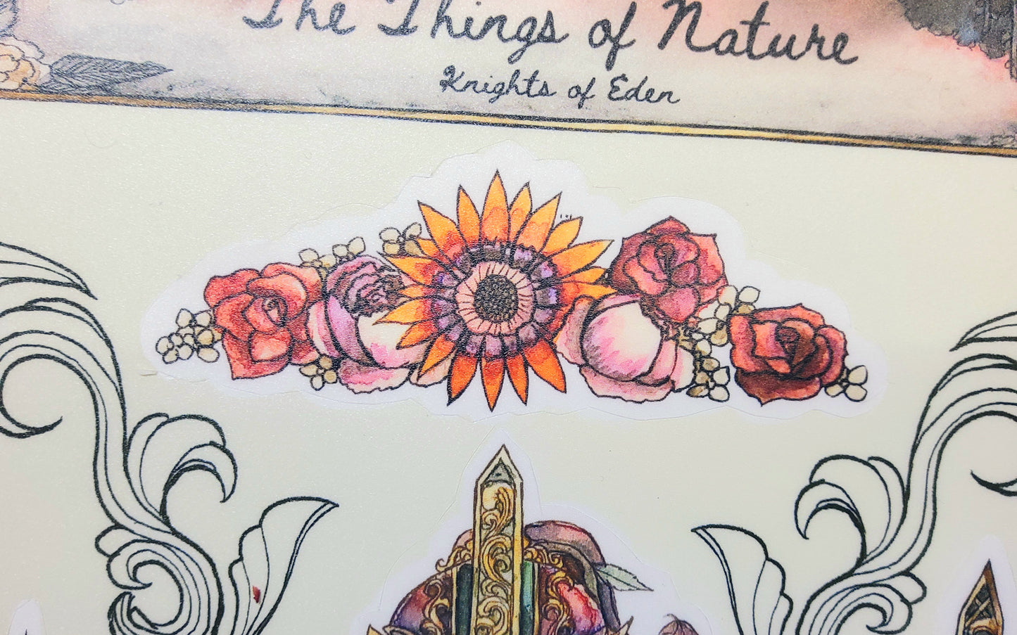 The Things of Nature: Knights of Eden Sticker Sheet #1